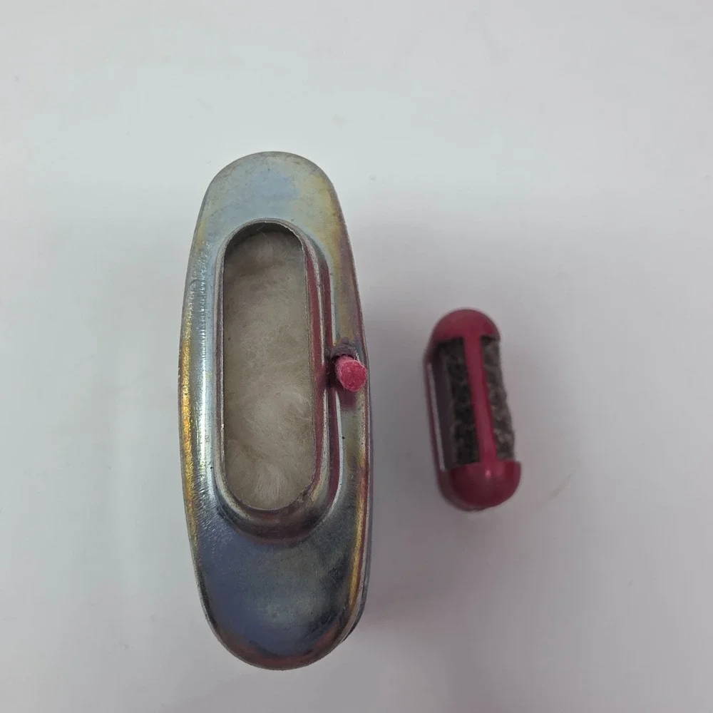 Jon-E GI Hand Warmer Standard Silver Patent Aladdin Labs Inc. USA Made Vintage